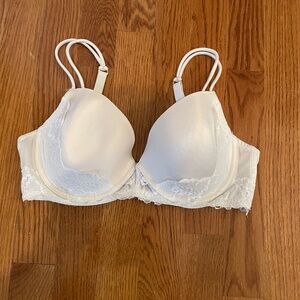 Promise white lace underwire bra 34D